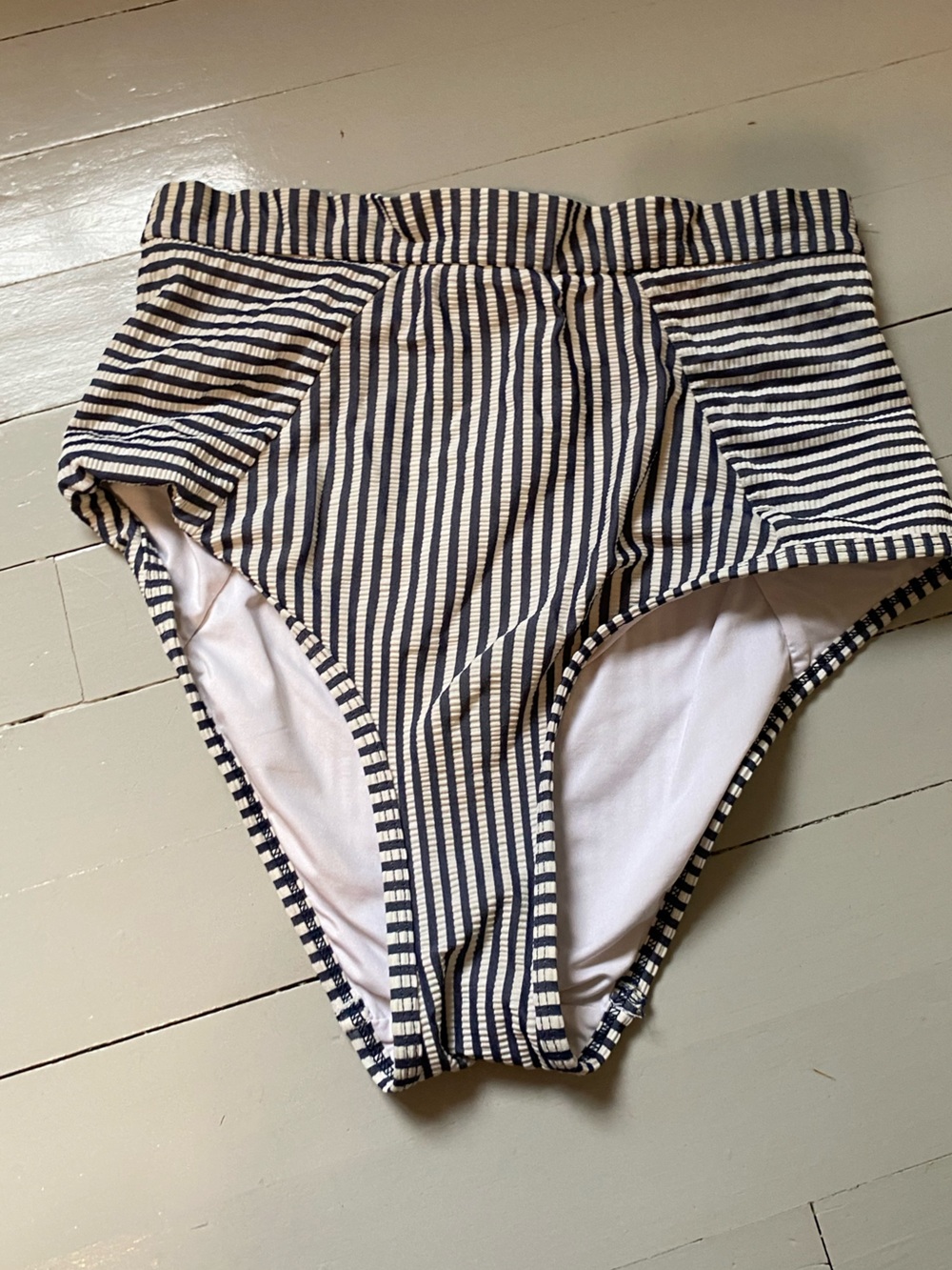 SUBOO striped bikini bottom